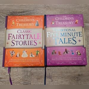 Children's Illustrated Treasury Book Set Traditional Fairytale & Bedtime Stories